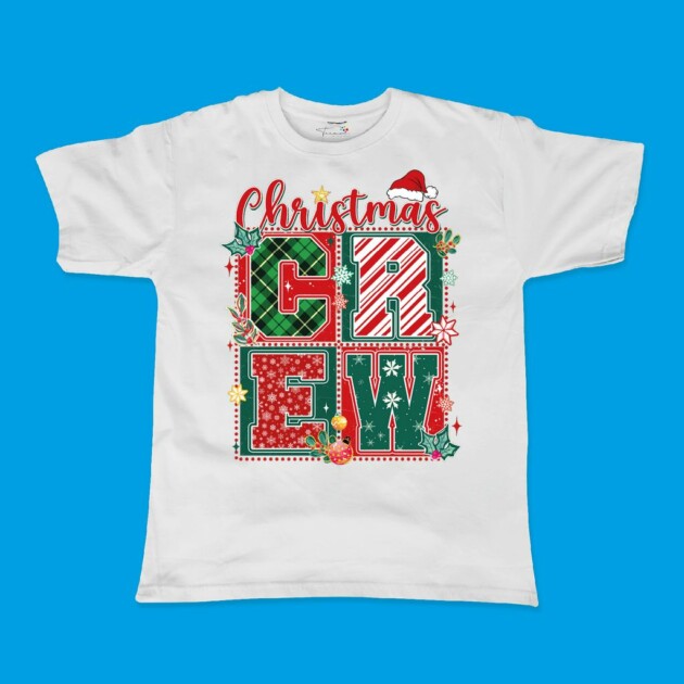 Christmas CREW - L'Uniforme Officiel de votre Équipe de Noël